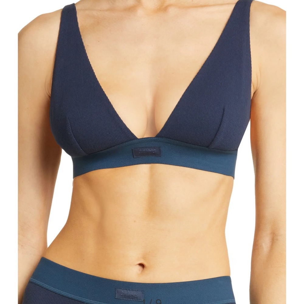 Navy blue Skims bralette NWT